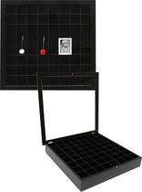Deknudt Frames S67RY2 40x40cm Praktische verzamelkader in zwart voor allerhande objecten