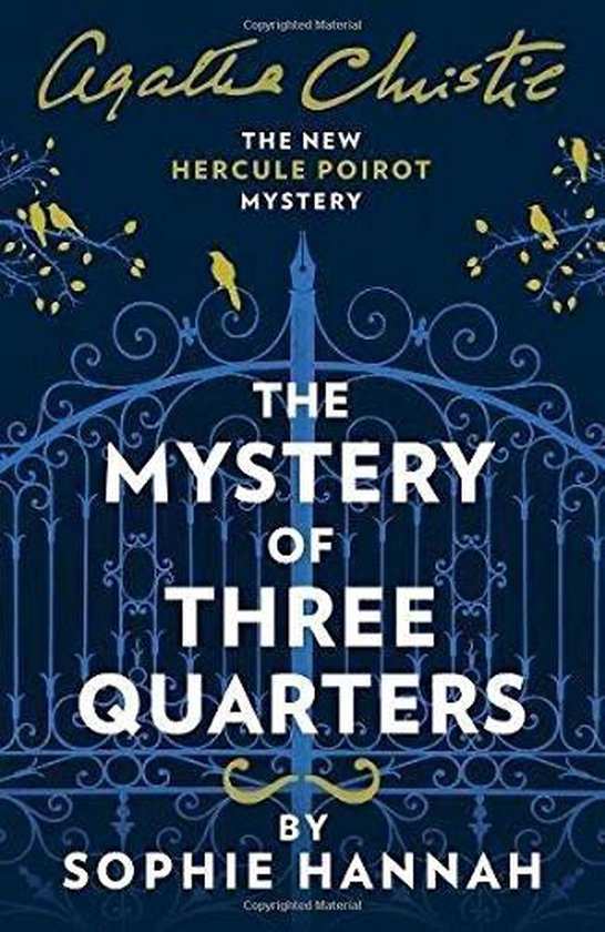 The Mystery of Three Quarters The New Hercule Poirot Mystery 191 POCHE