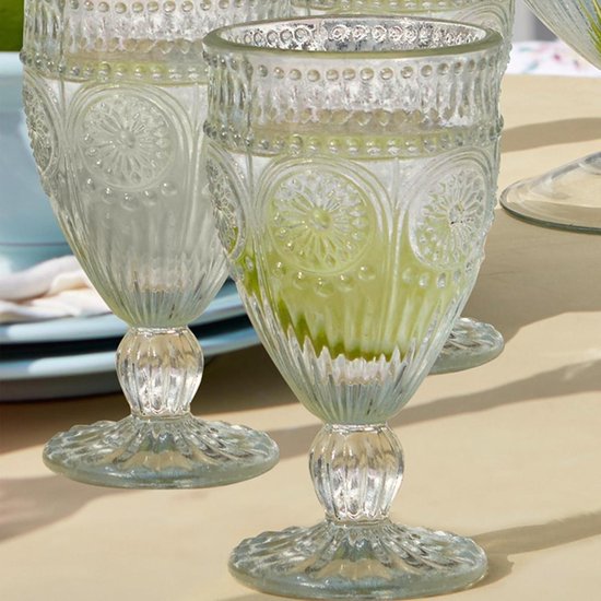 LOBERON Glazen set van 6 Leatrice helder | bol.com