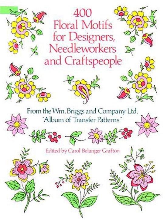 Foto: 400 floral motifs for designers needleworkers and craftspeople