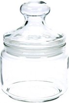 Luminarc Club - Verres de rangement en verre avec couvercle en verre - Scellable - 0,5 litre