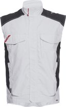 F. Engel 5810-254 Service Vest Wit/Antraciet maat 4XL