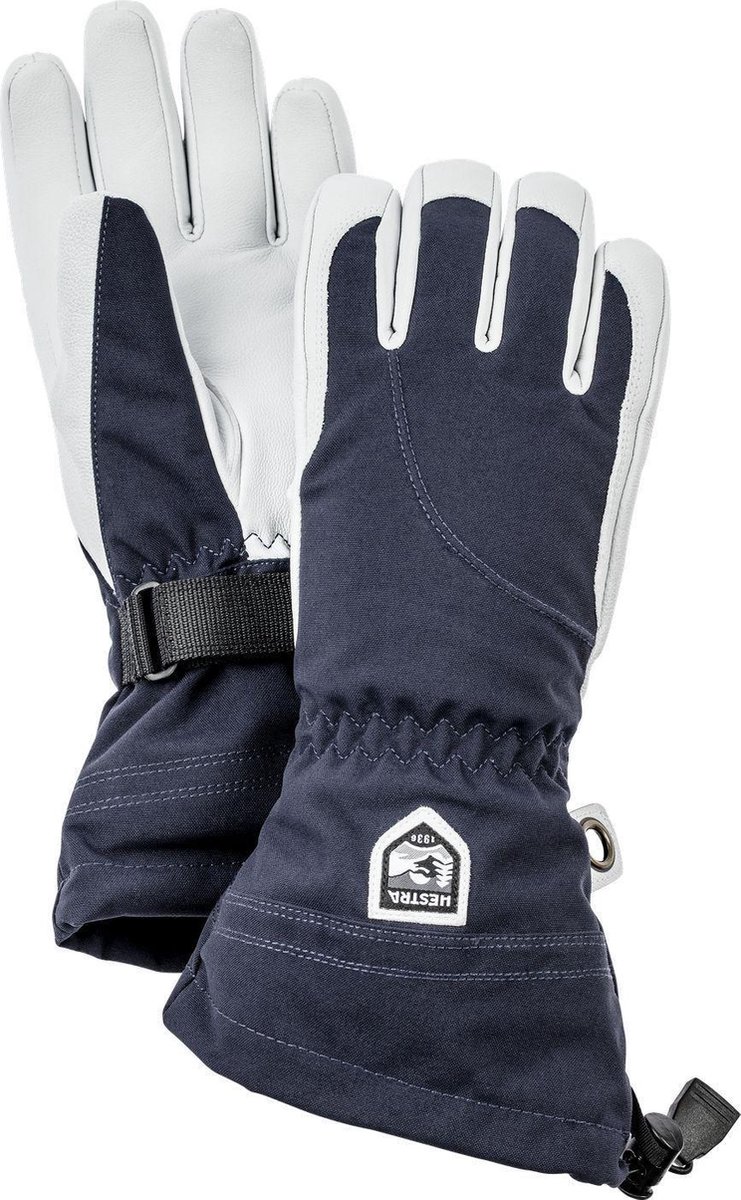 Hestra Heli Ski Female 5 finger Marineblauw