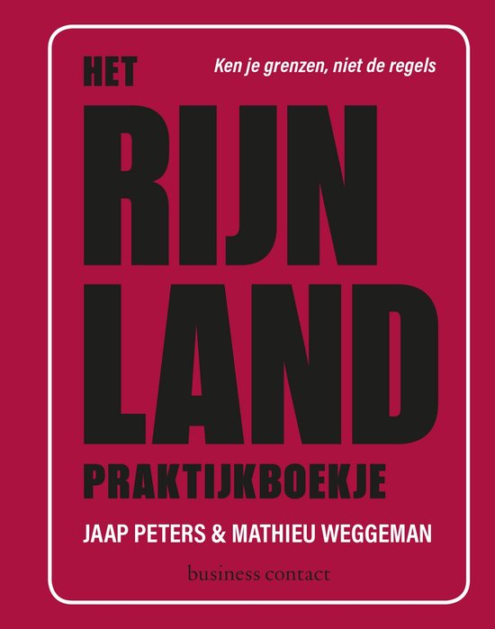 Het Rijnland praktijkboekje