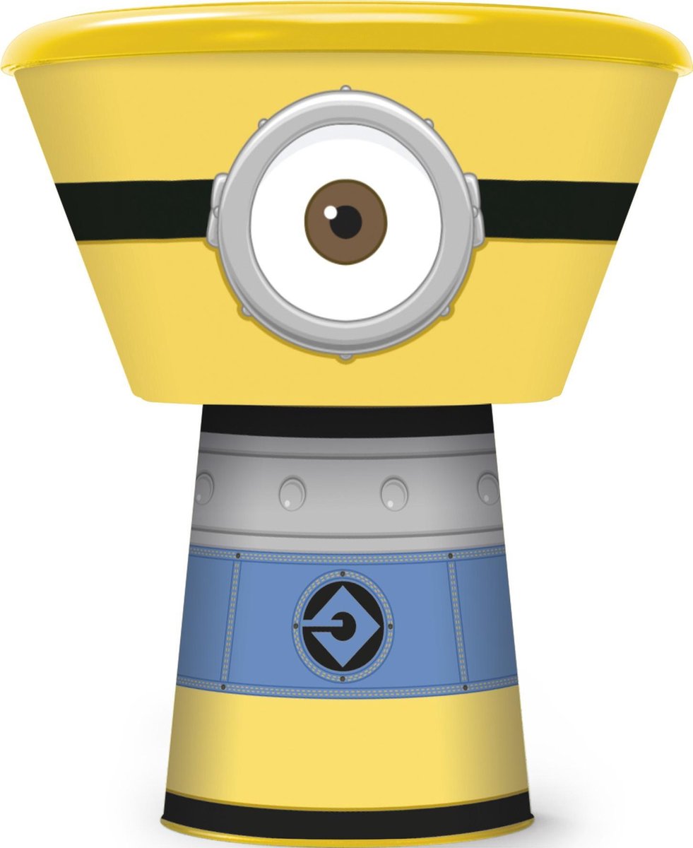 Verschrikkelijke ikke Minions Stapelbaar ontbijtset voor kinderen met Bord en Beker – 17x14x14cm