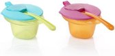 Tommee Tippee Explora Cool & Mash bowl Limegroen/blauw