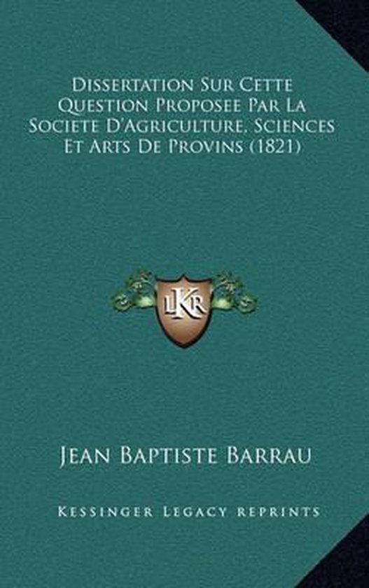 introduction de dissertation sur l'agriculture