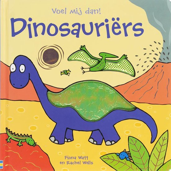Cover van het boek 'Dinosauriers' van Rebecca Wells en Fiona Watt