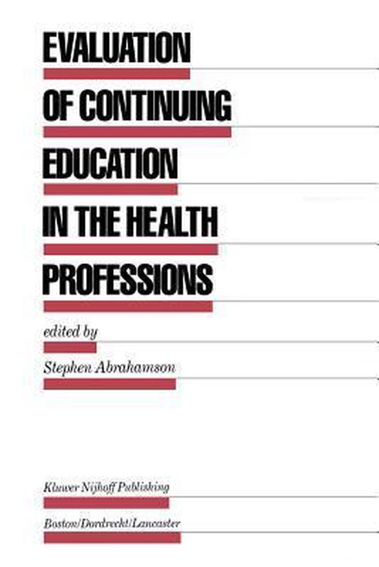 Evaluation in Education and Human Services18- Evaluation of  ... - cover