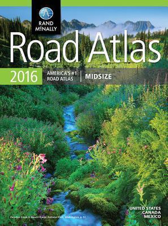 Rand McNally Road Atlas Midsize, Rand McNally 9780528013188 Boeken