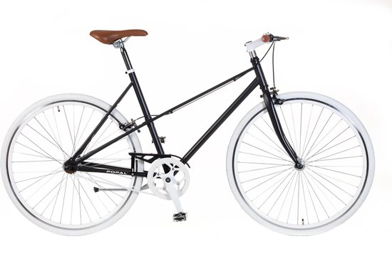 Popal Fixed Gear Ladies -28 inch - Damesfiets - 54 cm -Zwart | bol.com