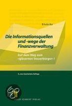 Die Informationsquellen Und -Wege Der Finanzverwaltung