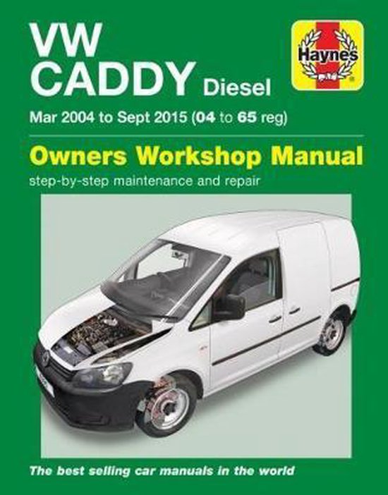 VW Caddy Diesel (Mar 04-Sept 15) 04 to 65 Haynes Repair Manu ... - cover
