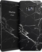 i-Paint cover Marble - zwart - voor Samsung Galaxy S8 Plus