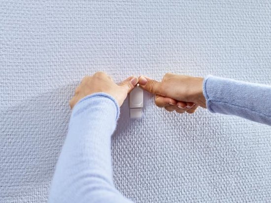 Tesa - 77772 - Clou adhésif pour papier peint et plâtre - jusqu'à 0.5kg - 13mm - transparent - 2 pièces