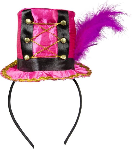 Chapeau de cirque rose diadème | bol.com