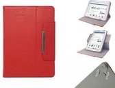 Diamond Class Cover Iconbit Nettab Thor Lx Nt 1020t, 360 graden draaibare Hoes, Rood, merk i12Cover