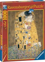 Ravensburger puzzel Gustav Klimt: The Kiss - Legpuzzel - 1000 stukjes