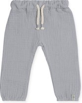 Jollein Unisex Broek - Cotton wrinkled grey - Maat 62/68