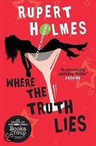 Rupert Holmes, Sexy and Surprising, Where the Truth Lies. Een silhouet van een vrouw in een martiniglas op rode achtergrond met sterren.