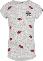 Retour Jeans Meisjes T-shirt - Grey melange - Maat 116