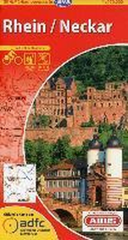 ADFC-Radtourenkarte 20 Rhein / Neckar 1 : 150 000 - cover