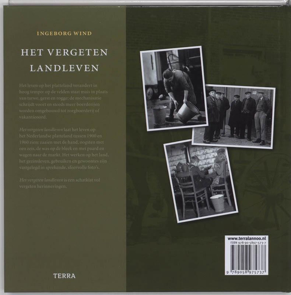 Het Vergeten Landleven, Ingeborg Wind | 9789058975737 | Boeken | bol