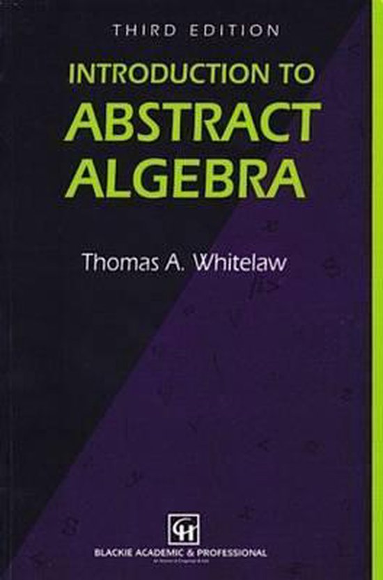 Introduction to Abstract Algebra 9780751401479 Thomas A. Whitelaw