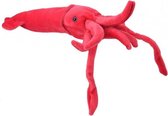 Pluche inktvis knuffel rood 50 cm - knuffeldier / knuffels Pluche inktvis knuffel rood 50 cm - knuffeldier / knuffels