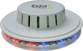 Ibiza UFO LED Lichteffekt met Wandbevestiging Wit