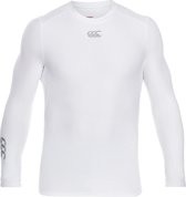 Canterbury Thermoreg LS Top - Thermoshirt  - wit - XL