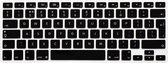Xssive Siliconen Toetsenbord bescherming cover voor MacBook 13/15/17/Air/Pro/Retina voor modellen t/m 2015 - zwart - NL indeling