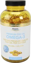 omega 3 - vis olie - 18% EPA / 12% DHA - 300 capsules