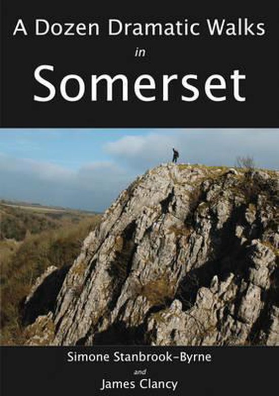 A Dozen Dramatic Walks in Somerset - cover