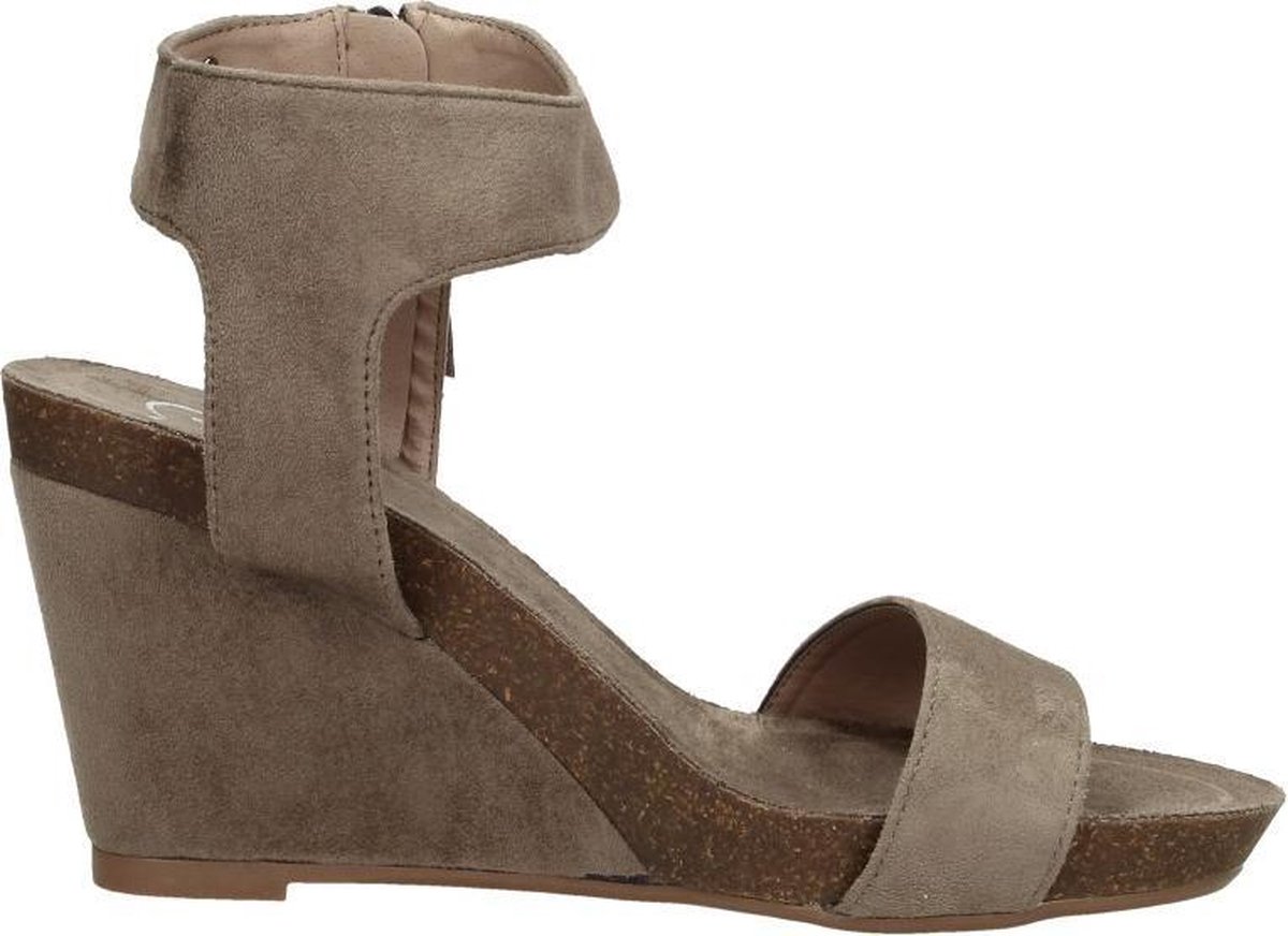 Fabs dames sandalen Taupe | bol.com