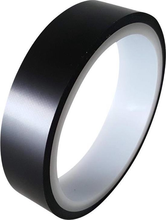 Tubeless tape 25mm zwart