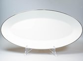 Wedgwood Jasper Conran Platinum Ovale schaal 45 x 24 cm
