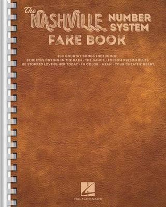 The Nashville Number System Fake Book - cover