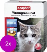 Beaphar Wormgranulaat Kat - Anti wormenmiddel - 2 x per stuk 0.7 Tot 6 Kg