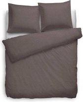 Heckett Lane Uni Stripe - Dekbedovertrek - Lits-Jumeaux - 240 x 200/220 cm - Gold