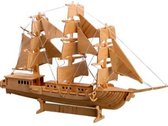 Bouwpakket 3D Puzzel Zeilschip Driemaster- hout