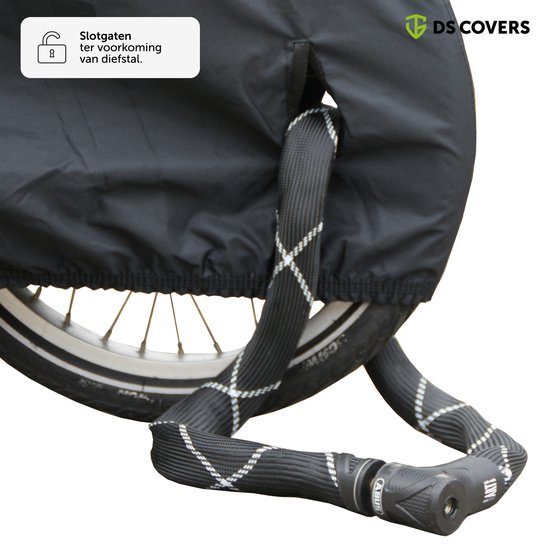 CARGO bakfietshoes van DS COVERS - Outdoor - Waterdicht - UV bescherming - 300D Oxford - geschikt voor 3 wielers - met regentent– Incl. Opbergzak van DS COVERS — afbeelding 2