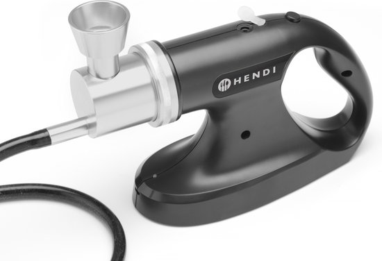 Hendi Rookapparaat - Rookpistool Oplaadbaar - Foodsmoker Professional - 3 Snelheden - 21,5x7x(H)16cm van Hendi — afbeelding 2