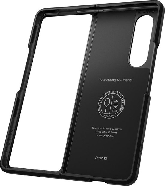 Spigen Tough Armor Case Samsung Galaxy Z Fold 3 (Zwart)