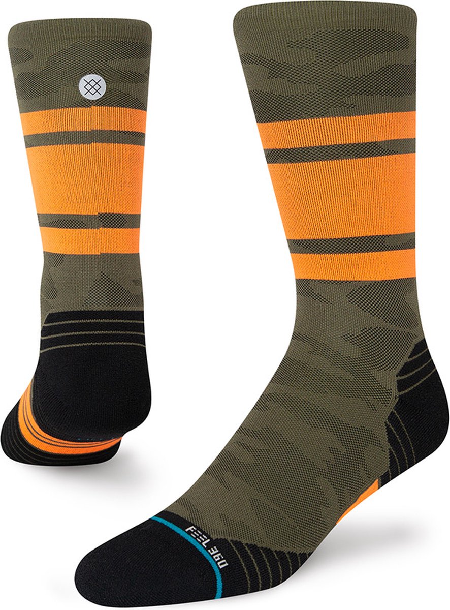 Stance performance feel360 infiknit sargent crew multi - 38-42
