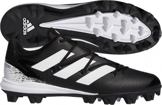 Adidas - MLB - Afterburner - Baseball - Chaussures pour femmes de softball - Pointes en plastique - Zwart - US 11.5 (EU 46)