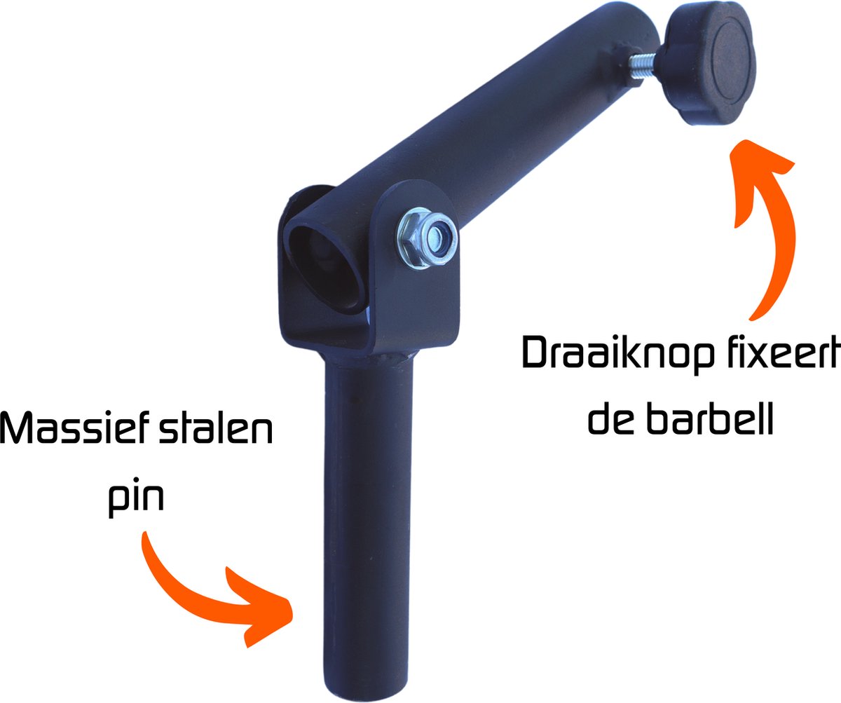 Landmine Gym,50mm T Bar Row,360 graden rotatie Barbell T