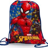 SpiderMan Gymtas, Beware - Zwemtas - 38 x 30 cm - Polyester