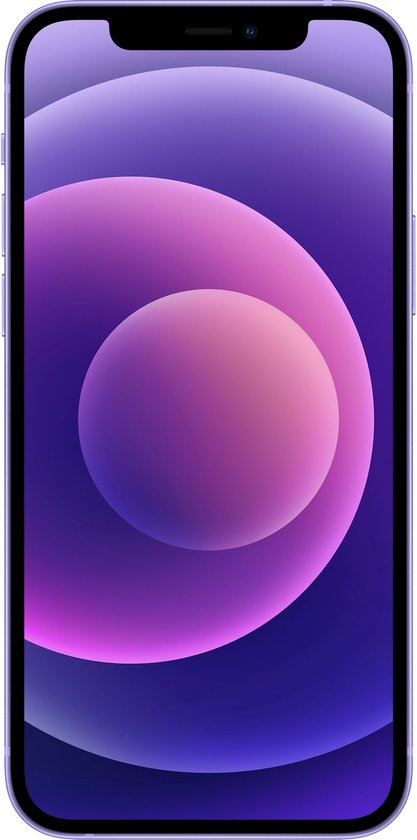 Apple iPhone 12 Smartphone 6,1″ OLED 5G Dual SIM iOS 14 256GB Paars Waterbestendig IP68