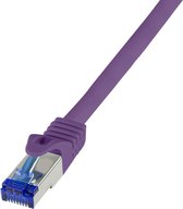 LogiLink C6A099S RJ45 CAT 6A S/FTP 10,00 m Violet 1 pièce(s)
